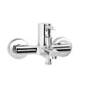 Mitigeur bain/douche mécanique mural, chrome, Kramer Nemo