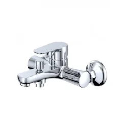 Mitigeur bain/douche mural chromé brillant ROMA