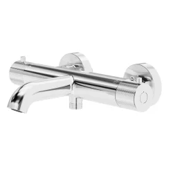 Mitigeur bain/douche thermostatique, chrome, GoodHome Owens