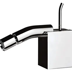 Mitigeur bidet design d'exception SANINDUSA WCA livré avec vidage clic-clac chrome