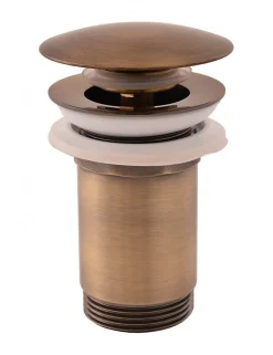 Mitigeur bidet LABE avec siphon en laiton bronze