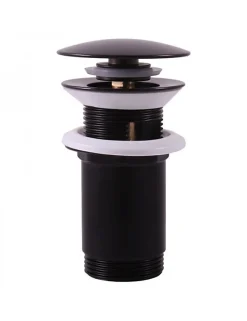 Mitigeur bidet LABE avec siphon en laiton doré noir mat