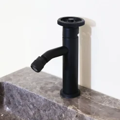 Mitigeur bidet noir Essebagno Indus