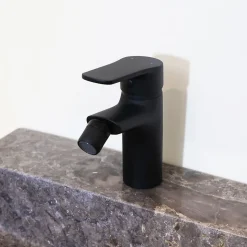 Mitigeur bidet noir Essebagno Full