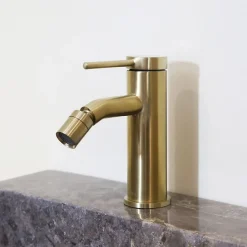 Mitigeur bidet or brossé Essebagno Lollipop