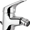 Mitigeur bidet SANINDUSA Cetus Basic chromé livré avec 2 flexibles et son vidage à tirette