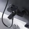 Mitigeur de baignoire mécanique Robinet de baignoire, mitigeur salle de bain, Noir, FXA10022 X-Joy AM.PM