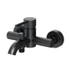 Mitigeur de baignoire mécanique Robinet de baignoire, mitigeur salle de bain, Noir, FPA10022 Spike AM.PM