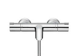 Mitigeur de baignoire thermostatique chromé Hansgrohe Ecostat 1001