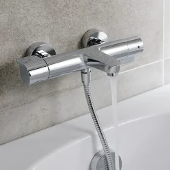 Mitigeur de baignoire thermostatique GoodHome Cavally
