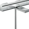 Mitigeur de baignoire thermostatique chromé Hansgrohe Ecostat E