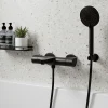 Mitigeur de baignoire thermostatique noir GoodHome Cavally