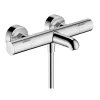 Mitigeur de baignoire thermostatique chromé Hansgrohe Ecostat Life