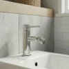 Mitigeur de bidet monotrou avec mousseur orientable, chrome, GoodHome Owens