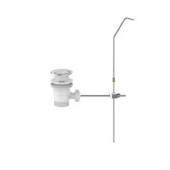 Mitigeur de bidet monotrou avec mousseur orientable, chrome, GoodHome Owens