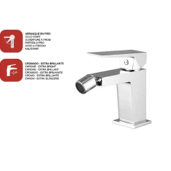 Mitigeur de bidet SKY BATH chromé série INFINITE