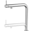 Mitigeur de cuisine argenté avec douchette Essebagno Magic
