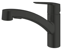 Mitigeur de cuisine avec douchette noir Grohe Start