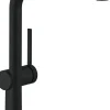 Mitigeur de cuisine avec douchette noir mat Hansgrohe Talis M 54 bec droit