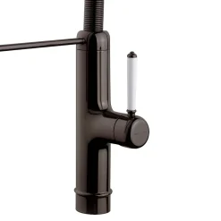 Mitigeur de cuisine avec douchette noir GoodHome Gevuina