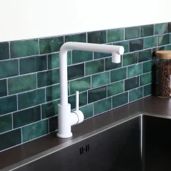 Mitigeur de cuisine blanc Essebagno Pure II