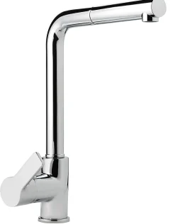 Mitigeur de cuisine chromé avec douchette Kramer Groupe Nook