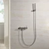 Mitigeur de Douche Anti-Calcaire en Niquel Brossé IMEX MONZA BDM039-5NQ