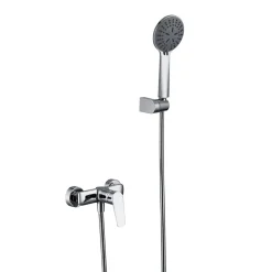 Mitigeur de Douche anti-calcaire Chrome IMEX BELGICA BDZ044-5
