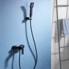Mitigeur de Douche anti-calcaire Noir Mat IMEX ART BDAR025-5NG