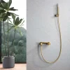 Mitigeur de Douche anti-calcaire Or Brossé IMEX OLIMPO BDC033-5OC