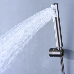 Mitigeur de Douche anti-calcaire Black Gun Métal IMEX MONZA BDM039-5BGM