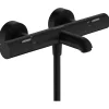 Mitigeur de douche et baignoire thermostatique noir mat Hansgrohe Ecostat Life