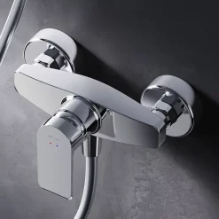 Mitigeur de douche mécanique Robinet de douche Chrome, Flash FNA20000 AM.PM