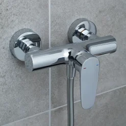 Mitigeur de douche mécanique chromé GoodHome Cavally