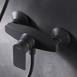 Mitigeur de douche mécanique Robinet de douche Noir, Flash FNA20022 AM.PM