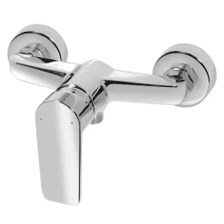 Mitigeur de douche mécanique, chrome, NF, GoodHome Aisai