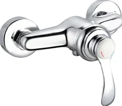 Mitigeur de douche mécanique chromé Edouard Rousseau Byron