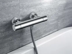 Mitigeur de douche thermostatique chromé Edouard Rousseau Garance