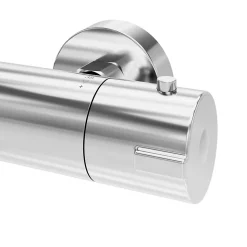 Mitigeur de douche thermostatique, chrome, GoodHome Rannell