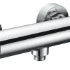 Mitigeur de douche thermostatique chrome, Edouard Rousseau Kilya
