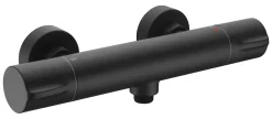 Mitigeur de douche thermostatique noir, Edouard Rousseau Kilya