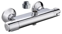 Mitigeur de douche thermostatique chromé Edouard Rousseau Breva