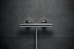 Mitigeur de douche thermostatique chromé Hansgrohe Thermo Ecostat Life