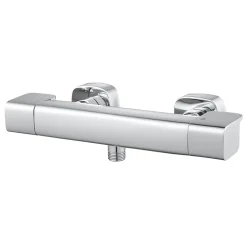 Mitigeur de douche thermostatique chromé GoodHome Teesta