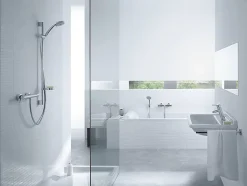 Mitigeur de douche thermostatique chromé Hansgrohe Ecostat 1001