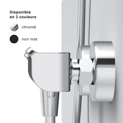 Mitigeur de douche thermostatique Robinet salle de bain, Chromé FNA40000 Flash AM.PM