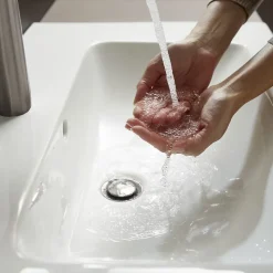 Mitigeur de lavabo avec tirette et vidage bronze brossé, Hansgrohe Talis E 240 EcoSmart