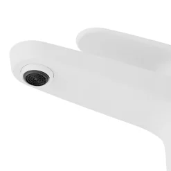 Mitigeur de lavabo blanc GoodHome Cavally XL