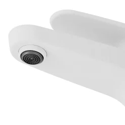 Mitigeur de lavabo blanc GoodHome Cavally M