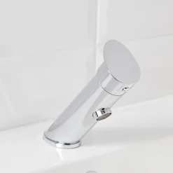 Mitigeur de lavabo chromé GoodHome Nya